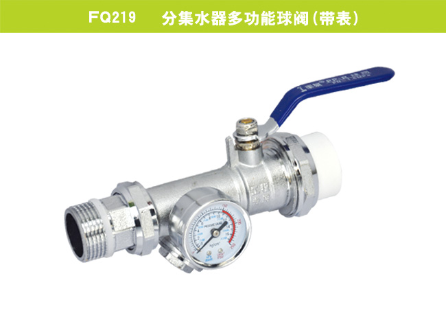 FQ219   分集水器多功能球閥（帶表）